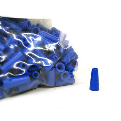 Grason & Associates KR005 Single Use Eartips, 5 mm, Blue, Pack of 100
