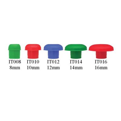 Grason & Associates single use eartips, select series, Inventis, showing all sizes.