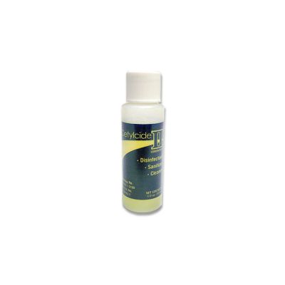 Cetylcide II Hard Surface Disinfectant Concentrate in a 1/2 oz bottle
