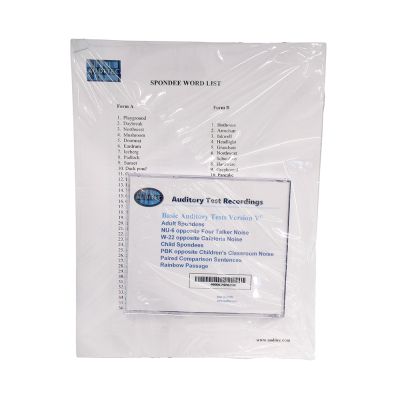 Auditory Test Recordings | Warner Tech-care Products